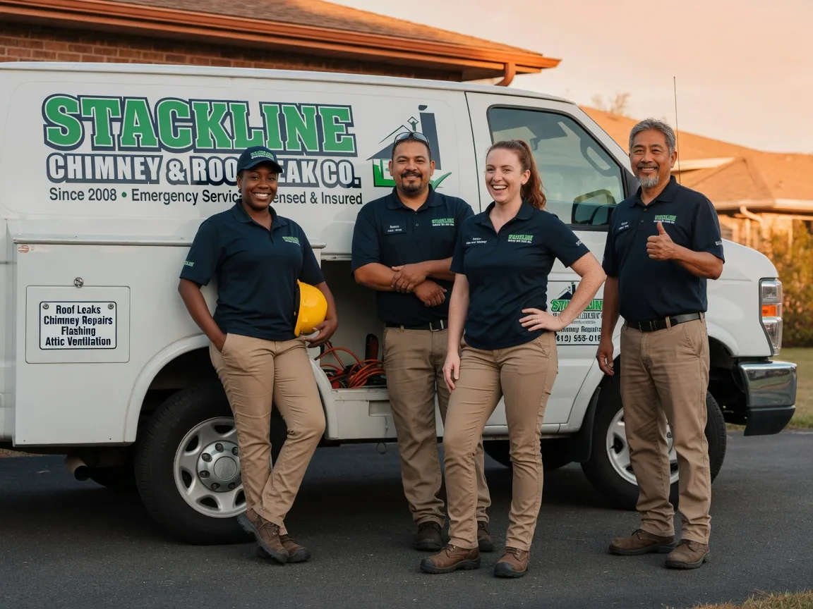 Chimney flashing repair company in Napoleonville, LA